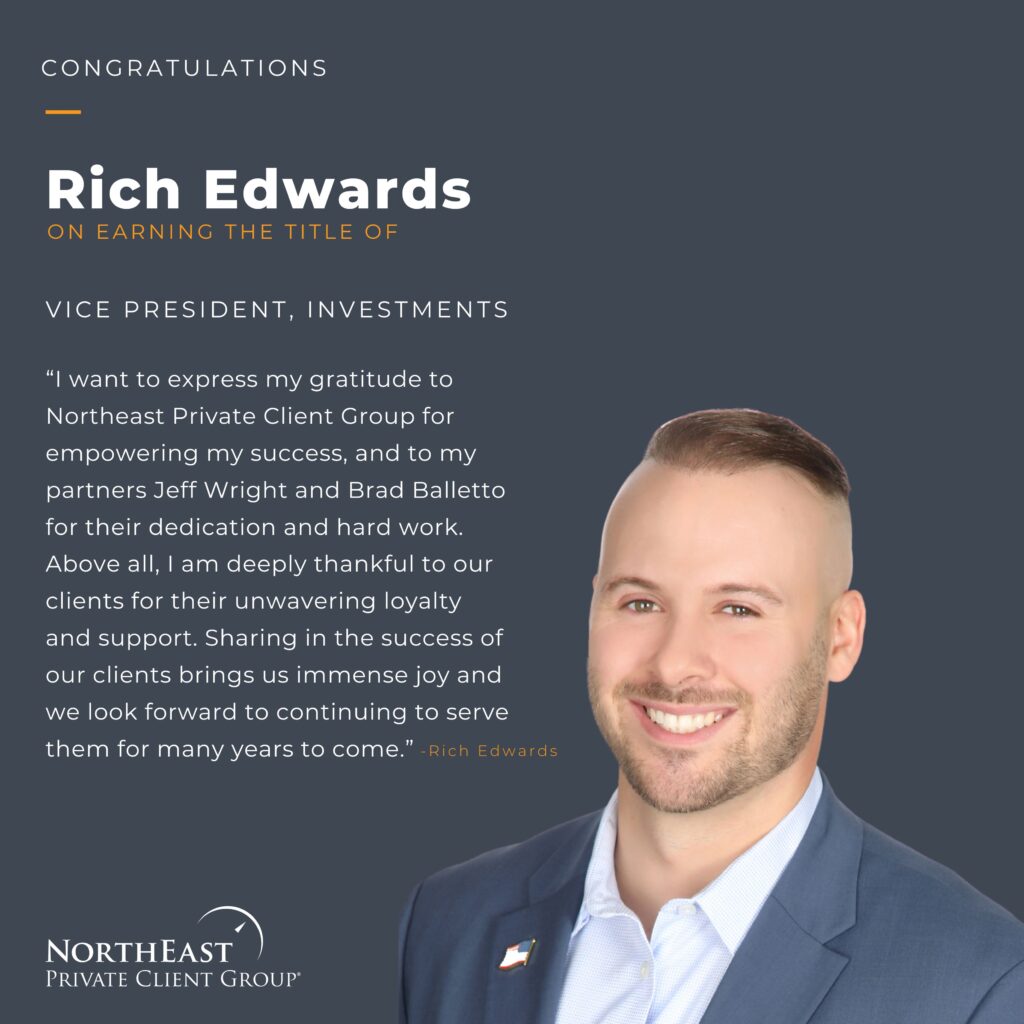 Rich Edwards Vice President, Investments.